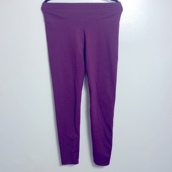 Fabletics Leggings Sangria Purple sz8-10 - Picture 3 of 5